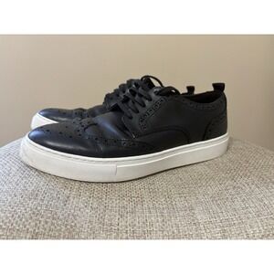 Cole Haan Grand Series Winslow Wing Tip Sneaker Black 9 Mens